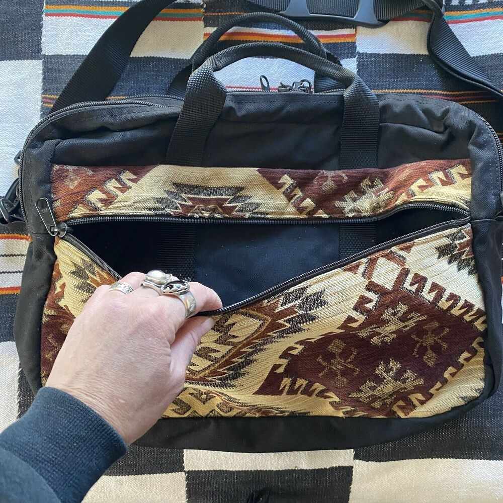 The Pack Shack Computer Messenger Shoulder Bag. Excellent Shape! Big! Rare. USA. - Picture 14 of 16